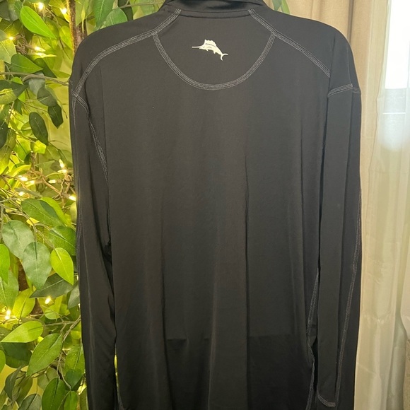 TOMMY BAHAMA Island Active Kala beach Full Zip Spell Out UPF 30 Size Medium - Picture 5 of 7